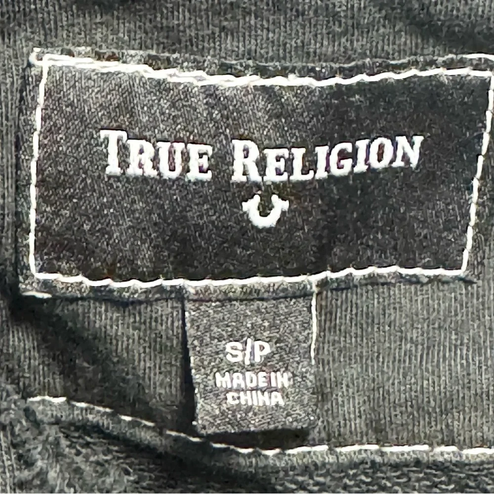 True Religion Tech Drill Zip Up Sweatshirt Jacket - Small